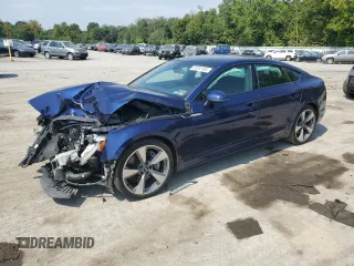 2020 Audi A5 Sportback Premium Plus with VIN WAUCNCF54LA010724, listed as a Copart auction lot 69302484 with 38,903 mi miles and Salvage Title. Bid and sale history available at carsss.com. Image 1.