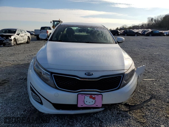 2015 Kia Optima LX with VIN KNAGM4A74F5631557, listed as a Copart auction lot 88344285 with 123,259 mi miles and Salvage Title. Bid and sale history available at carsss.com. Image 5.