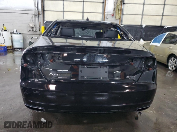 2016 Audi A8 L 4.0T Sport with VIN WAU43AFD1GN021393, listed as a Copart auction lot 45494265 with 73,770 mi miles and Salvage Title. Bid and sale history available at carsss.com. Image 6.