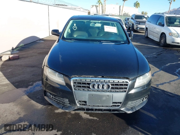 2010 Audi A4 2.0T Premium with VIN WAUAFAFL3AN063119, listed as a IAAI auction lot 41507773 with 165,743 mi miles. Bid and sale history available at carsss.com. Image 12.