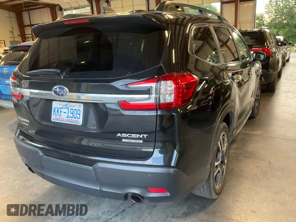 2023 Subaru Ascent Limited with VIN 4S4WMASD1P3452628, listed as a IAAI auction lot 42743335 with 98,022 mi miles and . Bid and sale history available at DreamBid. Image 9.