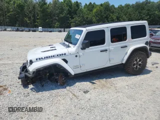 2019 Jeep Wrangler Unlimited Rubicon с VIN 1C4HJXFN1KW540176, выставлен на аукционе Copart как лот 62109885 с пробегом 85 569 миль миль и Списание • Salvage title. История ставок и продаж доступна на DreamBid. Изображение 1.
