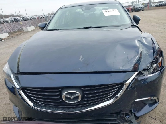 2016 Mazda Mazda6 i Grand Touring with VIN JM1GJ1W57G1486962, listed as a IAAI auction lot 41813471 with 64,078 mi miles. Bid and sale history available at carsss.com. Image 12.