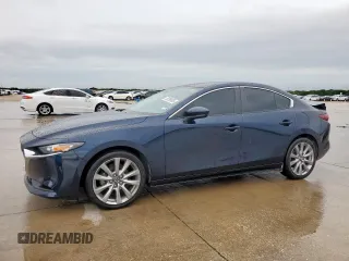 2021 Mazda 3 Select with VIN JM1BPABL4M1332881, listed as a Copart auction lot 55299005 with 53,384 mi miles and Salvage title. Bid and sale history available at DreamBid. Image 1.