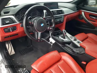 2018 BMW 4 Series 430i xDrive with VIN WBA4Z3C5XJEC55856, listed as a Copart auction lot 43193125 with 57,770 mi miles and Salvage Title. Bid and sale history available at DreamBid. Image 8.
