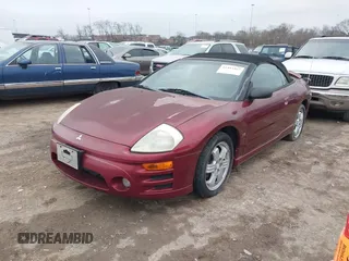 2005 Mitsubishi Eclipse GT with VIN 4A3AE55H85E053649, listed as a IAAI auction lot 41483462 with Not Provided miles and . Bid and sale history available at DreamBid. Image 2.