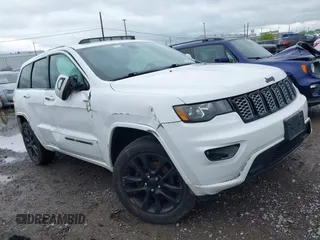 2017 Jeep Grand Cherokee Laredo with VIN 1C4RJFAG1HC758507, listed as a IAAI auction lot 42319708 with 110,565 mi miles and . Bid and sale history available at DreamBid. Image 1.