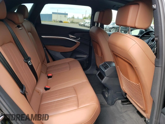 2022 Audi e-tron Premium z VIN WA1AAAGE3NB023710, wystawiony jako Copart lot #57508235 z przebiegiem 23 483 mil mil oraz Tytuł czysty. Historia ofert i sprzedaży dostępna na DreamBid. Obrazek 11.