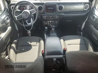 2021 Jeep Wrangler Unlimited Sahara с VIN 1C4HJXEN7MW823881, выставлен на аукционе Copart как лот 53062425 с пробегом 28 597 миль миль и Списание • Salvage title. История ставок и продаж доступна на DreamBid. Изображение 8.