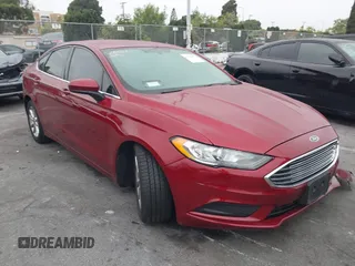 2017 Ford Fusion SE with VIN 3FA6P0H70HR416588, listed as a IAAI auction lot 42184878 with 28,920 mi miles and . Bid and sale history available at DreamBid. Image 1.