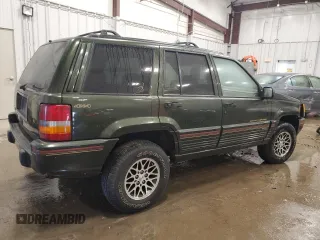 1995 Jeep Grand Cherokee Limited with VIN 1J4GZ78S9SC547492, listed as a Copart auction lot 83001084 with 109,863 mi miles and Clean Title. Bid and sale history available at carsss.com. Image 3.