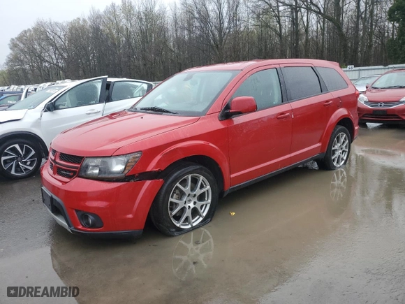 2018 Dodge Journey GT with VIN 3C4PDCEG1JT380495, listed as a Copart auction lot 52032675 with 41,429 mi miles and Clean Title. Bid and sale history available at carsss.com. Image 1.
