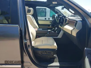 2024 Toyota Tundra 1794 Edition with VIN 5TFMA5DBXRX142402, listed as a IAAI auction lot 42619668 with 17,523 mi miles and . Bid and sale history available at DreamBid. Image 5.
