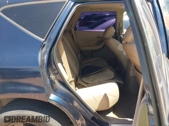 2006 Nissan Murano SL z VIN JN8AZ08T46W429015, wystawiony jako IAAI lot #42311440 z przebiegiem 132 619 mil mil oraz . Historia ofert i sprzedaży dostępna na DreamBid. Obrazek 8.