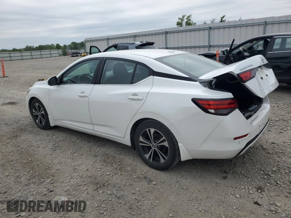 2020 Nissan Sentra SV z VIN 3N1AB8CV1LY260926, wystawiony jako Copart lot #60739035 z przebiegiem 93 580 mil mil oraz Szkoda całkowita • Salvage title. Historia ofert i sprzedaży dostępna na DreamBid. Obrazek 2.