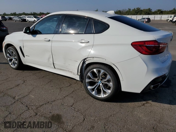 2018 BMW X6 xDrive35i with VIN 5UXKU2C52J0Z61957, listed as a Copart auction lot 73596543 with 87,119 mi miles. Bid and sale history available at carsss.com. Image 2.