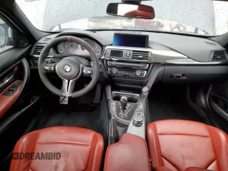 2015 BMW M3 with VIN WBS3C9C51FP805725, listed as a Copart auction lot 73618122 with 77,864 mi miles. Bid and sale history available at carsss.com. Image 8.