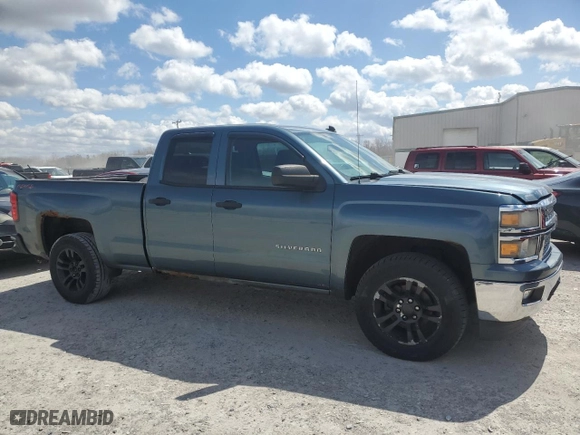 2014 Chevrolet Silverado 1500 LT with VIN 1GCVKREC0EZ256455, listed as a Copart auction lot 53271585 with 195,790 mi miles and Clean Title. Bid and sale history available at carsss.com. Image 4.
