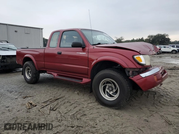 1998 Toyota Tacoma with VIN 4TAWN72N3WZ005058, listed as a Copart auction lot 46422845 with Not Provided miles and Salvage Title. Bid and sale history available at DreamBid. Image 4.