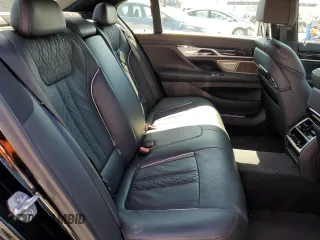 2019 BMW 7 Series 750i with VIN WBA7F0C58KGM25994, listed as a Copart auction lot 47277723 with 41,917 mi miles. Bid and sale history available at carsss.com. Image 10.