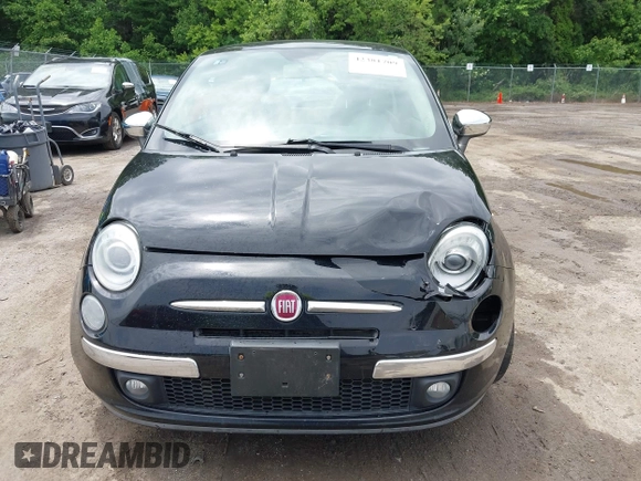 2013 FIAT 500 Lounge with VIN 3C3CFFCR8DT743107, listed as a IAAI auction lot 42381709 with 90,094 mi miles and . Bid and sale history available at DreamBid. Image 12.