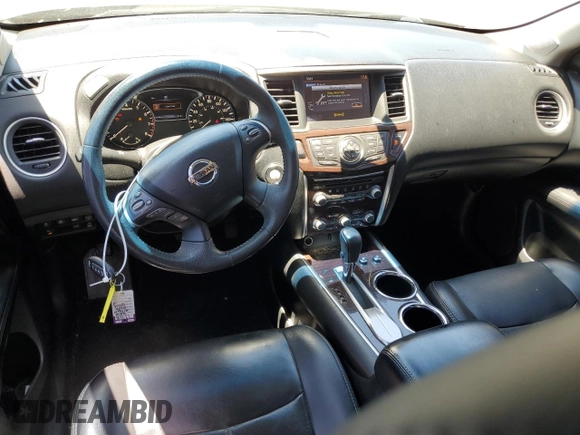 2016 Nissan Pathfinder Platinum with VIN 5N1AR2MNXGC664001, listed as a Copart auction lot 56388445 with 101,868 mi miles and Salvage title. Bid and sale history available at DreamBid. Image 8.