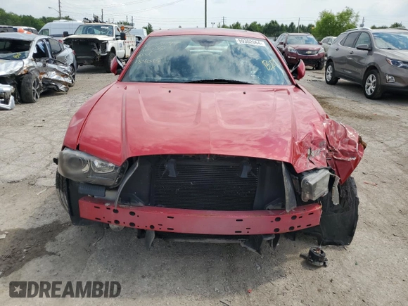 2012 Dodge Charger SXT with VIN 2C3CDXJG6CH184015, listed as a Copart auction lot 59302064 with 207,997 mi miles and Salvage Title. Bid and sale history available at carsss.com. Image 5.