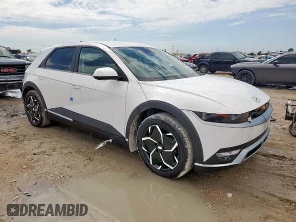 2023 Hyundai Ioniq 5 SEL с VIN KM8KNDAF4PU231115, выставлен на аукционе Copart как лот 58248945 с пробегом 7 миль миль и Списание • Salvage title. История ставок и продаж доступна на DreamBid. Изображение 4.