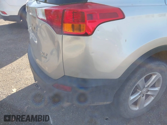 2013 Toyota RAV4 XLE with VIN JTMRFREV9DD013682, listed as a IAAI auction lot 42142414 with 202,680 mi miles. Bid and sale history available at carsss.com. Image 19.
