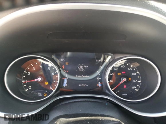 2019 Jeep Compass Limited with VIN 3C4NJDCB7KT641739, listed as a Copart auction lot 56913985 with 111,737 mi miles and Non repairable. Bid and sale history available at DreamBid. Image 9.