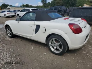 2000 Toyota MR2 z VIN JTDFR3209Y0012416, wystawiony jako Copart lot #73955194 z przebiegiem 74 158 mil mil oraz Szkoda całkowita • Salvage title. Historia ofert i sprzedaży dostępna na DreamBid. Obrazek 2.