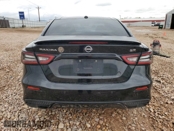 2023 Nissan Maxima SR with VIN 1N4AA6EV3PC502881, listed as a Copart auction lot 54789035 with 41,416 mi miles and Salvage title. Bid and sale history available at DreamBid. Image 6.