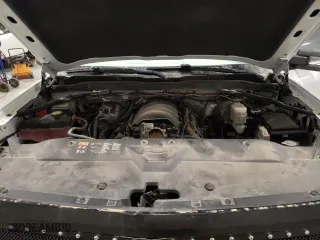 2015 Chevrolet Silverado 1500 LTZ with VIN 3GCUKSEJXFG520395, listed as a Copart auction lot 46836645 with 0 mi miles and Salvage Title. Bid and sale history available at carsss.com. Image 11.
