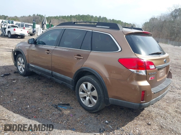 2011 Subaru Outback Limited Power Moon with VIN 4S4BRELC0B2390151, listed as a IAAI auction lot 41732654 with 247,155 mi miles and . Bid and sale history available at DreamBid. Image 3.