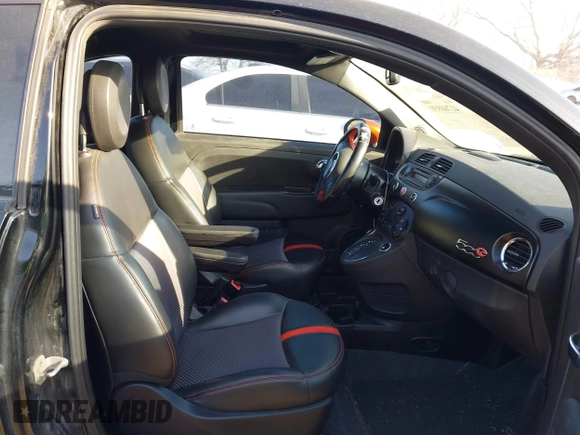 2014 FIAT 500e with VIN 3C3CFFGE6ET228311, listed as a IAAI auction lot 41768959 with 59,360 mi miles. Bid and sale history available at carsss.com. Image 5.