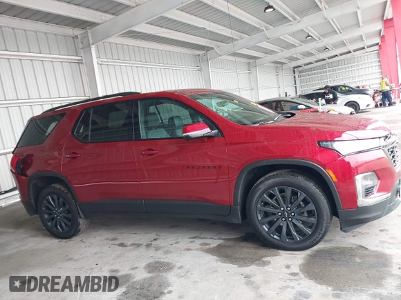 2023 Chevrolet Traverse RS with VIN 1GNERJKWXPJ275888, listed as a IAAI auction lot 41418686 with 14,578 mi miles. Bid and sale history available at carsss.com. Image 13.