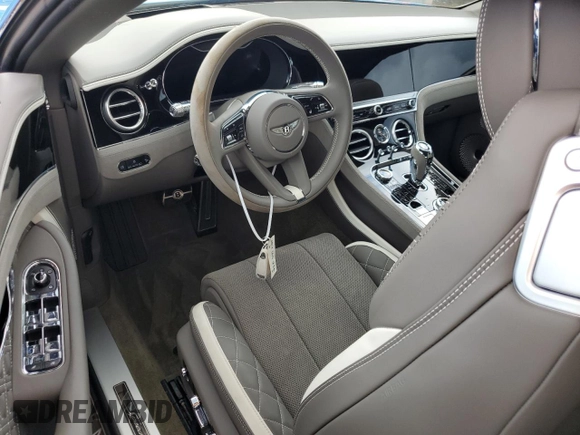 2023 Bentley Continental GT with VIN SCBDT4ZG2PC007396, listed as a Copart auction lot 73963464 with Not Provided miles and Non Repairable. Bid and sale history available at DreamBid. Image 8.