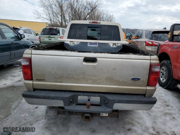 2002 Ford Ranger XL with VIN 1FTYR14U32TA27206, listed as a Copart auction lot 88643695 with 154,521 mi miles and Salvage Title. Bid and sale history available at carsss.com. Image 6.