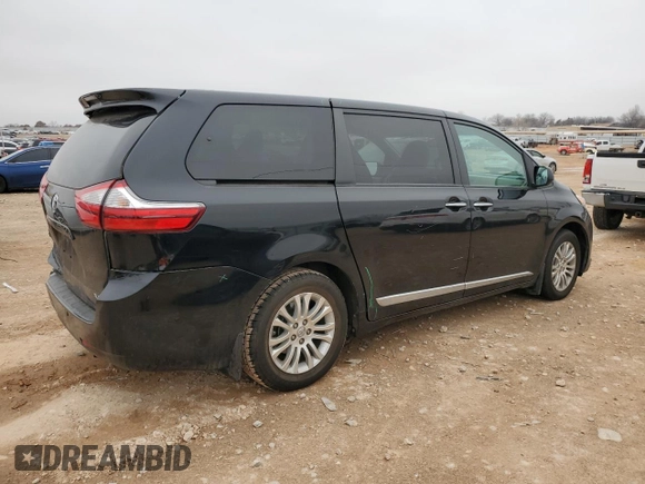 2017 Toyota Sienna XLE Auto Access Seat with VIN 5TDYZ3DC4HS788675, listed as a Copart auction lot 47631335 with 53,509 mi miles and Salvage Title. Bid and sale history available at carsss.com. Image 3.