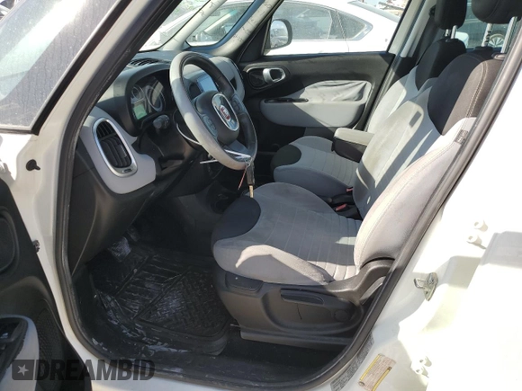 2014 FIAT 500L Easy with VIN ZFBCFABH8EZ018790, listed as a Copart auction lot 77992994 with 156,479 mi miles and Salvage Title. Bid and sale history available at carsss.com. Image 7.