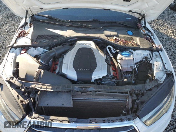 2018 Audi A7 Premium Plus with VIN WAUW3AFC0JN058832, listed as a Copart auction lot 46871925 with 38,114 mi miles and Salvage Title. Bid and sale history available at carsss.com. Image 11.