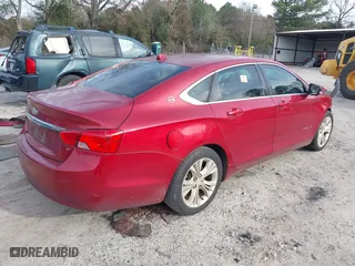 2014 Chevrolet Impala LT with VIN 1G1125S37EU129719, listed as a IAAI auction lot 41103446 with 108,557 mi miles. Bid and sale history available at carsss.com. Image 4.