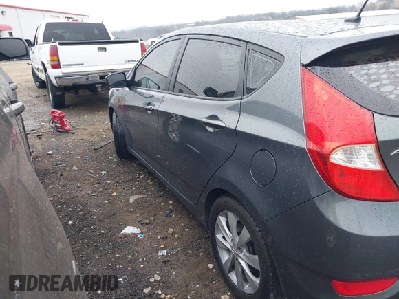 2012 Hyundai Accent SE with VIN KMHCU5AE9CU013458, listed as a IAAI auction lot 41475986 with 88,592 mi miles. Bid and sale history available at carsss.com. Image 14.