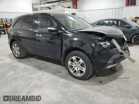 2008 Acura MDX Tech/Pwr Tail Gate with VIN 2HNYD28608H541577, listed as a Copart auction lot 87291524 with 209,842 mi miles and Salvage Title. Bid and sale history available at carsss.com. Image 4.