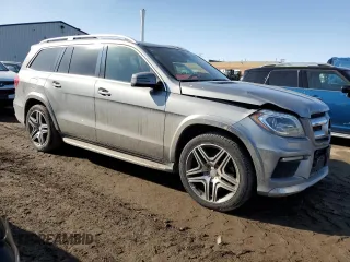 2015 Mercedes-Benz GL-Class GL 350 BlueTEC with VIN 4JGDF2EE3FA616774, listed as a Copart auction lot 48571765 with 206,393 mi miles and Salvage Title. Bid and sale history available at carsss.com. Image 4.