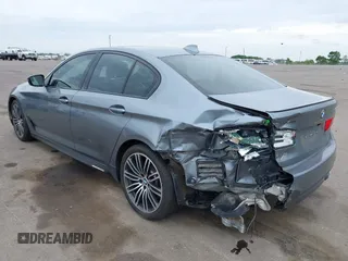 2019 BMW 5 Series 540i xDrive z VIN WBAJE7C52KWW00201, wystawiony jako IAAI lot #42275550 z przebiegiem 78 169 mil mil oraz . Historia ofert i sprzedaży dostępna na DreamBid. Obrazek 3.