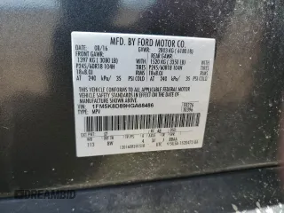 2017 Ford Explorer XLT with VIN 1FM5K8D89HGA68486, listed as a Copart auction lot 48951465 with 133,578 mi miles and Clean Title. Bid and sale history available at DreamBid. Image 13.