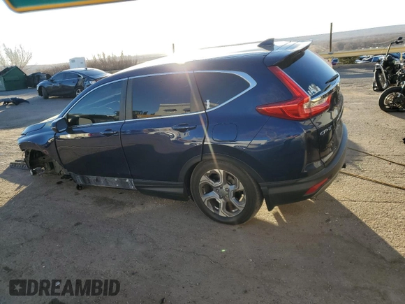 2017 Honda CR-V EX-L with VIN 2HKRW2H88HH658904, listed as a Copart auction lot 45985425 with 68,579 mi miles and Salvage Title. Bid and sale history available at DreamBid. Image 2.