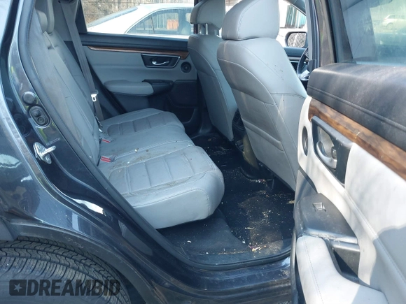 2017 Honda CR-V EX-L with VIN 5J6RW2H81HL074723, listed as a IAAI auction lot 41658178 with 107,248 mi miles. Bid and sale history available at carsss.com. Image 8.
