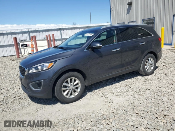2016 Kia Sorento LX with VIN 5XYPG4A33GG005305, listed as a Copart auction lot 55771995 with 127,874 mi miles and Clean Title. Bid and sale history available at carsss.com. Image 1.